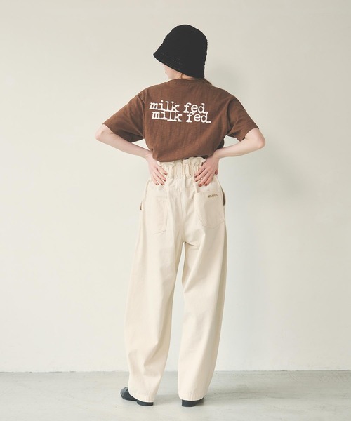 セール】LOGO SLAB S/S TEE（Tシャツ/カットソー）｜MILKFED