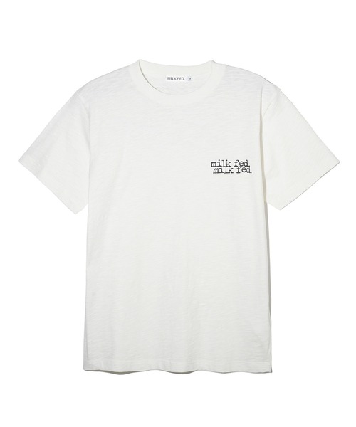 LOGO SLAB S/S TEE（Tシャツ/カットソー）｜MILKFED.（ミルクフェド）