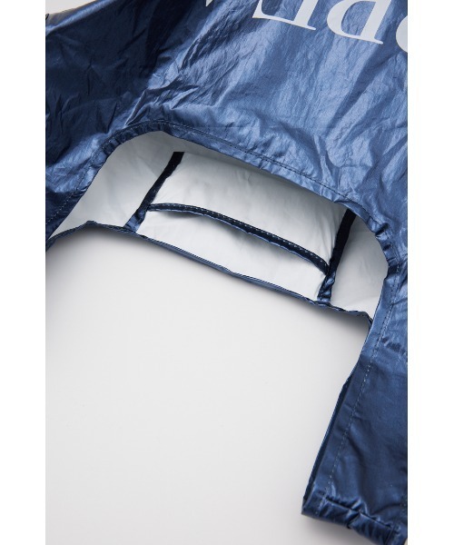 RODEO CROWNS WIDE BOWL(ロデオクラウンズワイドボウル)の「メタリックエコバッグ(ショルダーバッグ・レディース・ピンク/シルバー/ダークネイビー・FREE)」の5枚目の写真