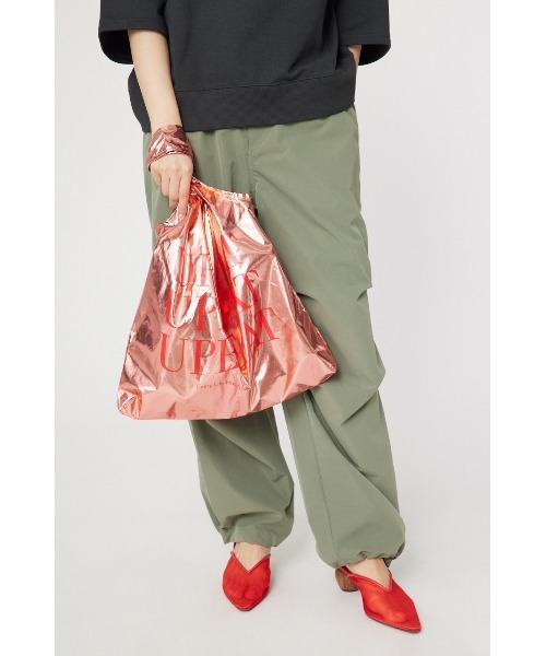 RODEO CROWNS WIDE BOWL(ロデオクラウンズワイドボウル)の「メタリックエコバッグ(ショルダーバッグ・レディース・ピンク/シルバー/ダークネイビー・FREE)」の20枚目の写真