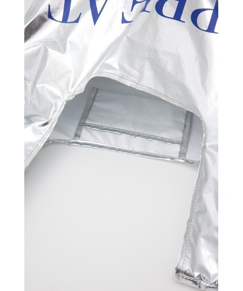 RODEO CROWNS WIDE BOWL(ロデオクラウンズワイドボウル)の「メタリックエコバッグ(ショルダーバッグ・レディース・ピンク/シルバー/ダークネイビー・FREE)」の13枚目の写真