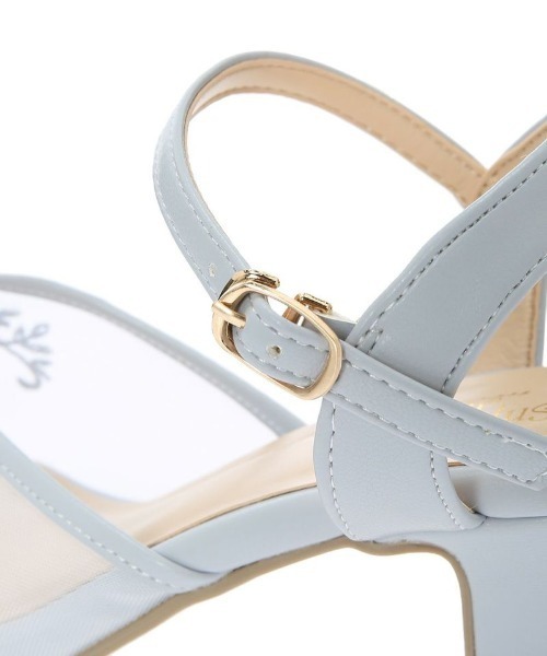 an another angelus(アンアナザーアンジェラス)の「単色フラワー刺繍メッシュサンダル/ananotherangelus(サンダル・レディース・ブルーグレー/アイボリー・S/M/L)」の21枚目の写真