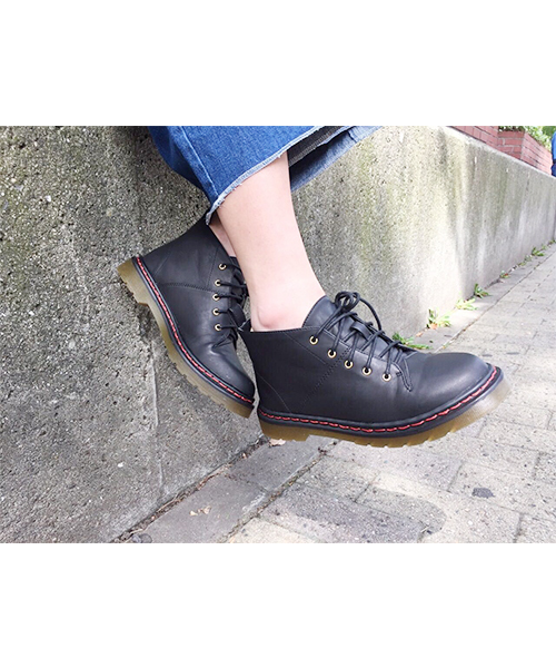 Kastane(カスタネ)の「5EYEブーツ(その他シューズ・レディース・ブラック/ブラウン/ベージュ・36/38/37)」の2枚目の写真