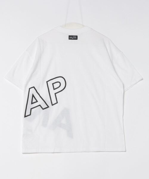 ANAP（アナップ）の「ANAPロゴ前後プリントビッグTシャツ【親子お揃い】（Tシャツ/カットソー・レディース・ライトピンク/ブラック/ホワイト・FREE）」の18枚目の写真