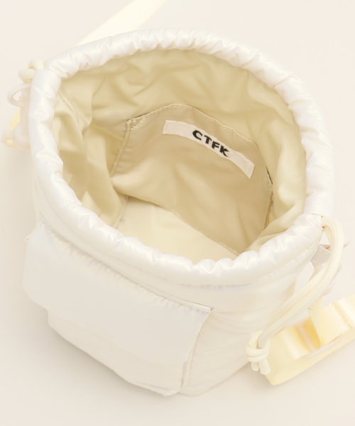 JOINT WORKS(ジョイントワークス)の「CONTROL FREAK オーロラpuffポシェット 235-120508(ショルダーバッグ・レディース・ベージュ/ブラック/アイボリー・FREE)」の20枚目の写真