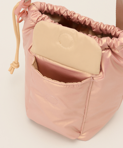 JOINT WORKS(ジョイントワークス)の「CONTROL FREAK オーロラpuffポシェット 235-120508(ショルダーバッグ・レディース・ベージュ/ブラック/アイボリー・FREE)」の8枚目の写真