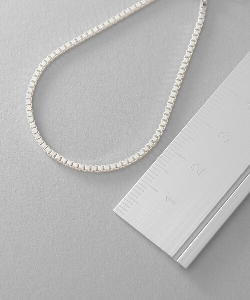 COCOSHNIK（ココシュニック）の「シルバー デザインチェーン ベネチアンブレスレットＳ（ブレスレット・レディース・シルバー・14）」の4枚目の写真