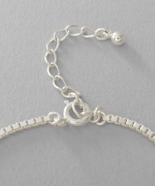 COCOSHNIK（ココシュニック）の「シルバー デザインチェーン ベネチアンブレスレットＳ（ブレスレット・レディース・シルバー・14）」の5枚目の写真