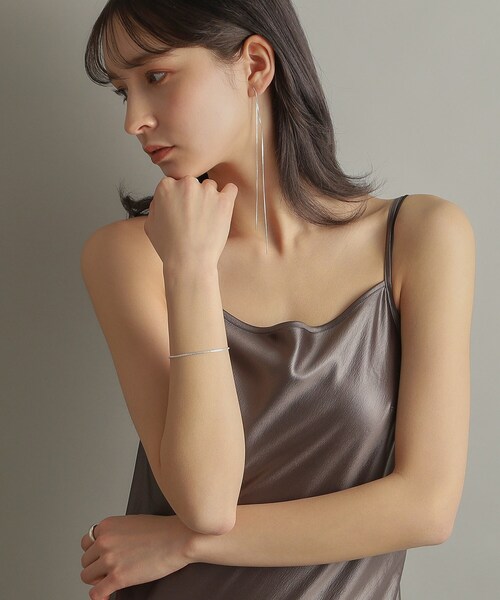 COCOSHNIK（ココシュニック）の「シルバー デザインチェーン ベネチアンブレスレットＳ（ブレスレット・レディース・シルバー・14）」の8枚目の写真