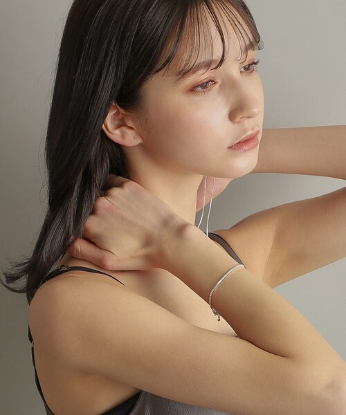 COCOSHNIK（ココシュニック）の「シルバー デザインチェーン ベネチアンブレスレットＳ（ブレスレット・レディース・シルバー・14）」の11枚目の写真