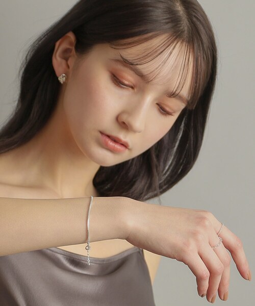 COCOSHNIK（ココシュニック）の「シルバー デザインチェーン ベネチアンブレスレットＳ（ブレスレット・レディース・シルバー・14）」の13枚目の写真