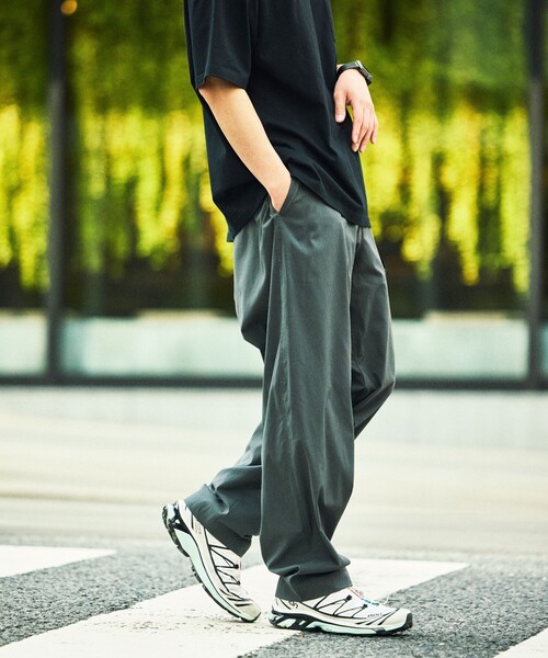 FREAK'S STORE(フリークスストア)の「限定展開 AiRide/エアライド ワイドシルエット クライミングパンツ(その他パンツ・メンズ・チャコールグレー/ブラック/ベージュ/ネイビー・SMALL/MEDIUM/LARGE)」の13枚目の写真