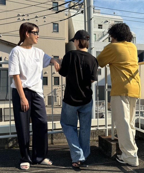 CANAL JEAN（キャナルジーン）の「1975 TOKYO　SLOW半袖Tシャツ（Tシャツ/カットソー・レディース・イエロー/ホワイト/ブラック・LARGE/X-LARGE）」の4枚目の写真