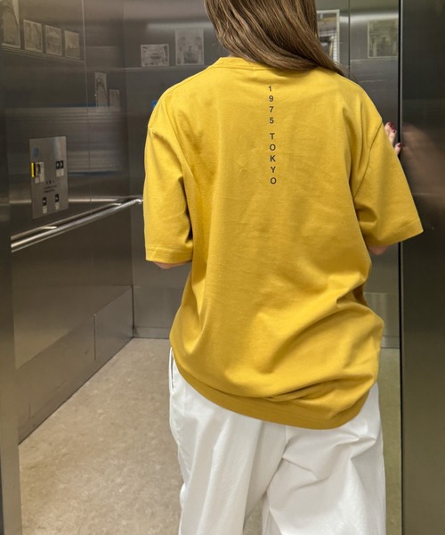 CANAL JEAN（キャナルジーン）の「1975 TOKYO　SLOW半袖Tシャツ（Tシャツ/カットソー・レディース・イエロー/ホワイト/ブラック・LARGE/X-LARGE）」の12枚目の写真