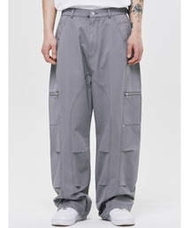 ROMANTIC CROWN | A'GEM/9 × .kom 『ROMANTIC CROWN/ロマンティック クラウン』 BIKER WAHSED WIDE PANTS/バイカーワッシングワイドパンツ(その他パンツ)