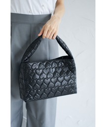 【ZOZO限定】ハートキルティングハンドバッグ