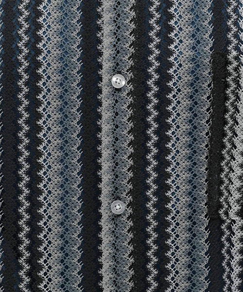 LAKOLE（ラコレ）の「ストライプレースシャツ半袖 / 112096（シャツ/ブラウス・メンズ・ブルー/ブラック/イエロー/レッド/グリーン・MEDIUM/LARGE/X-LARGE）」の19枚目の写真