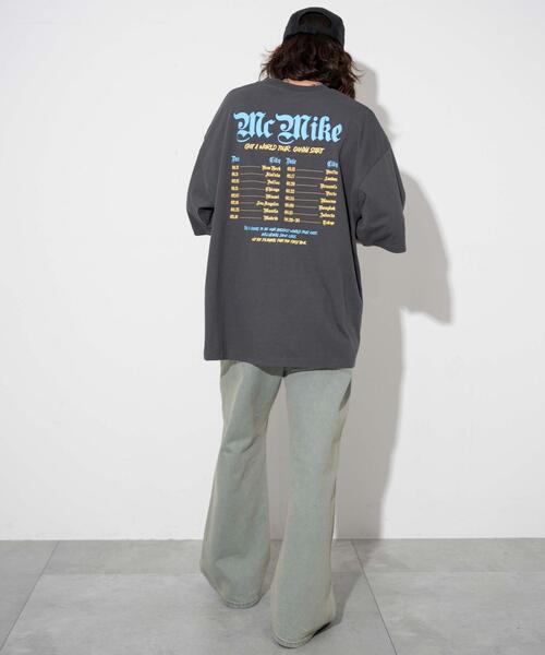 NEW JACK（ニュージャック）の「∴WEGO/別注NEW JACKグラフィックT（Tシャツ/カットソー・メンズ・ホワイト/スミクロ・MEDIUM/LARGE）」の4枚目の写真