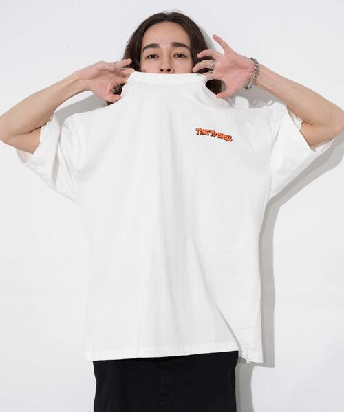 NEW JACK（ニュージャック）の「∴WEGO/別注NEW JACKグラフィックT（Tシャツ/カットソー・メンズ・ホワイト/スミクロ・MEDIUM/LARGE）」の5枚目の写真