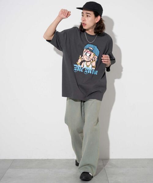 NEW JACK（ニュージャック）の「∴WEGO/別注NEW JACKグラフィックT（Tシャツ/カットソー・メンズ・ホワイト/スミクロ・MEDIUM/LARGE）」の11枚目の写真