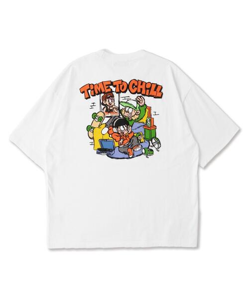 NEW JACK（ニュージャック）の「∴WEGO/別注NEW JACKグラフィックT（Tシャツ/カットソー・メンズ・ホワイト/スミクロ・MEDIUM/LARGE）」の14枚目の写真