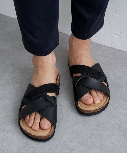 ikka（イッカ）の「クロスベルトサンダル（サンダル・メンズ・ダークブラウン/ブラック・M/L/XL）」の11枚目の写真