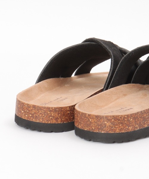 ikka（イッカ）の「クロスベルトサンダル（サンダル・メンズ・ダークブラウン/ブラック・M/L/XL）」の3枚目の写真