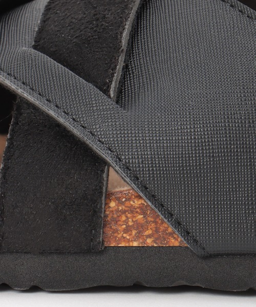 ikka（イッカ）の「クロスベルトサンダル（サンダル・メンズ・ダークブラウン/ブラック・M/L/XL）」の5枚目の写真