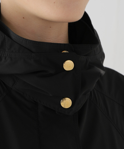 IENA(イエナ)の「【WOOLRICH/ウールリッチ】ANORAK フードコート(その他アウター・レディース・ブラック・36)」の2枚目の写真