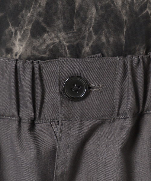 JOURNAL STANDARD（ジャーナルスタンダード）の「T/R モダン ワイドスラックス（スラックス・メンズ・ブラック/チャコールグレー/サファリグリーン・MEDIUM/LARGE）」の8枚目の写真