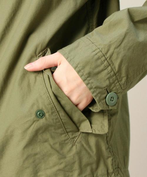 BEAUTY&YOUTH UNITED ARROWS（ビューティーアンドユースユナイテッドアローズ）の「BY タイプライターフードブルゾン ◆（マウンテンパーカー・レディース・ブラウン/オリーブ/ネイビー・フリー）」の9枚目の写真