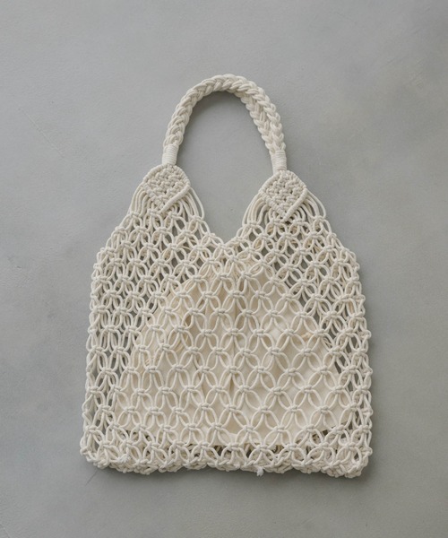 NEUNA（ヌナ）の「巾着付きハンモックトートバッグ（トートバッグ・レディース・ホワイト/ブラック/ブラウン・FREE）」の19枚目の写真