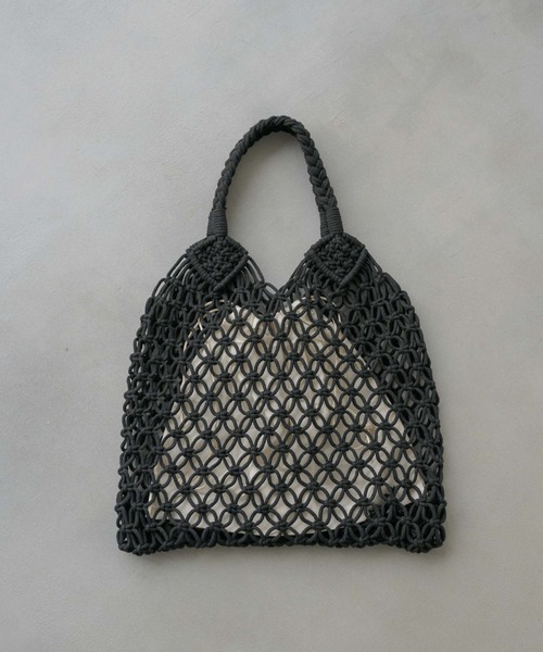 NEUNA（ヌナ）の「巾着付きハンモックトートバッグ（トートバッグ・レディース・ホワイト/ブラック/ブラウン・FREE）」の14枚目の写真