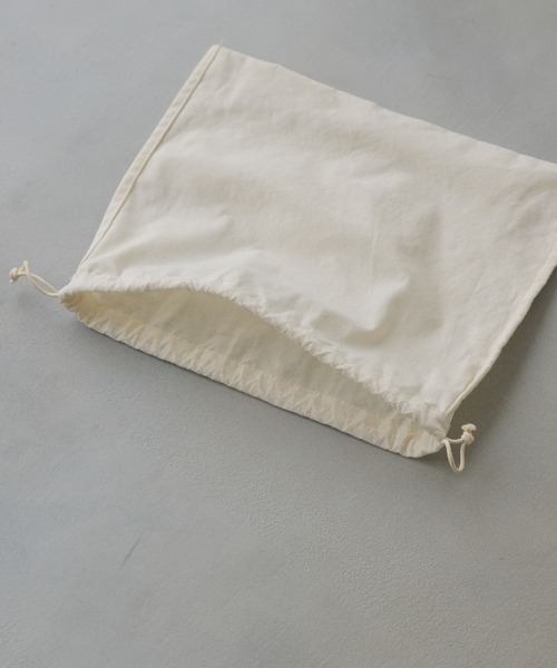 NEUNA（ヌナ）の「巾着付きハンモックトートバッグ（トートバッグ・レディース・ホワイト/ブラック/ブラウン・FREE）」の4枚目の写真