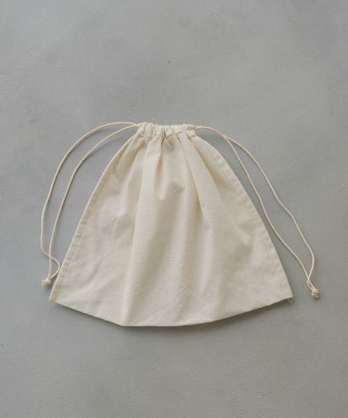 NEUNA（ヌナ）の「巾着付きハンモックトートバッグ（トートバッグ・レディース・ホワイト/ブラック/ブラウン・FREE）」の7枚目の写真