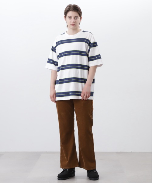 MANASTASH（マナスタッシュ）の「MANASTASH/マナスタッシュ/ABERDEEN TEE/アバディーンTシャツ（Tシャツ/カットソー・メンズ・ホワイト/ブラック/ネイビー・S/M/L/XL）」の11枚目の写真