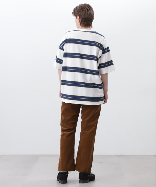 MANASTASH（マナスタッシュ）の「MANASTASH/マナスタッシュ/ABERDEEN TEE/アバディーンTシャツ（Tシャツ/カットソー・メンズ・ホワイト/ブラック/ネイビー・S/M/L/XL）」の12枚目の写真