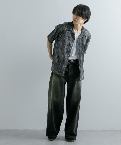 SENSE OF PLACE by URBAN RESEARCH（センスオブプレイスバイアーバンリサーチ）の「マーブルプリントオープンカラーシャツ（シャツ/ブラウス・メンズ・その他1/その他3/その他2・MEDIUM/LARGE）」の14枚目の写真