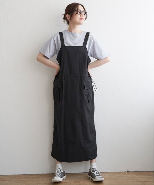 LBC（エルビーシー）の「ミニロゴ刺繍Tシャツ（Tシャツ/カットソー・レディース・ブルー/ホワイト/グリーン/チャコール/オレンジ・L/M）」の10枚目の写真