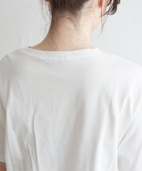 LBC（エルビーシー）の「ミニロゴ刺繍Tシャツ（Tシャツ/カットソー・レディース・ブルー/ホワイト/グリーン/チャコール/オレンジ・L/M）」の22枚目の写真