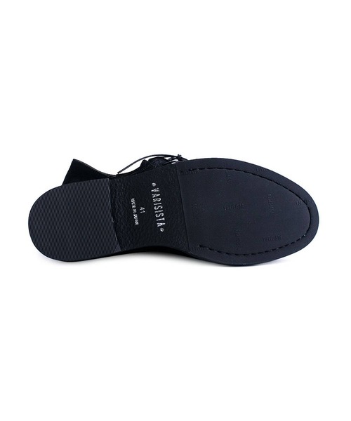 VARISISTA（ヴァリジスタ）の「VARISISTA/ヴァリジスタ Uチップシューズ【Z1023】（ドレスシューズ・メンズ・ブラック・40）」の4枚目の写真