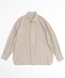 MAISON SPECIAL | Tie Shirt/ネクタイシャツ【MAISON SPECIAL/メゾンスペシャル】(シャツ/ブラウス)