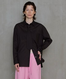MAISON SPECIAL | Tie Shirt/ネクタイシャツ【MAISON SPECIAL/メゾンスペシャル】(シャツ/ブラウス)