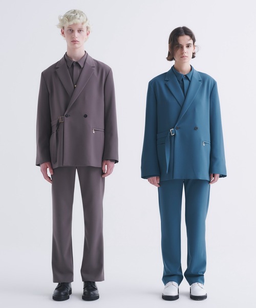 CULLNI 20SS セットアップ バーガンディ CULLNI 20SS セットアップ