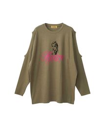 HYSTERIC GLAMOUR | NAUGHTY GIRL オーバーサイズTシャツ(Tシャツ/カットソー)