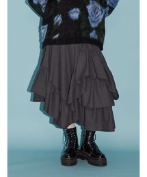 jouetie | イレギュラーフリルフレアスカート(スカート)
