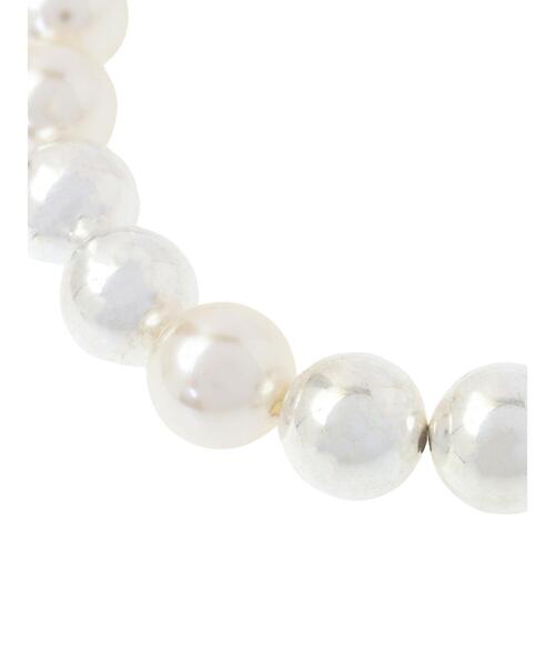 YECCA VECCA（イェッカヴェッカ）の「パールMIXメタルチャンキーネックレス（ネックレス・レディース・アンティークシルバー/シルバー・FREE）」の11枚目の写真