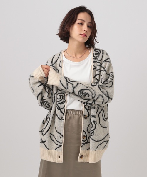 BAYFLOW × MARIBU FARM ニット カーディガン マリブファーム BAYFLOW × MARIBU FARM ニット カーディガン マリブファーム