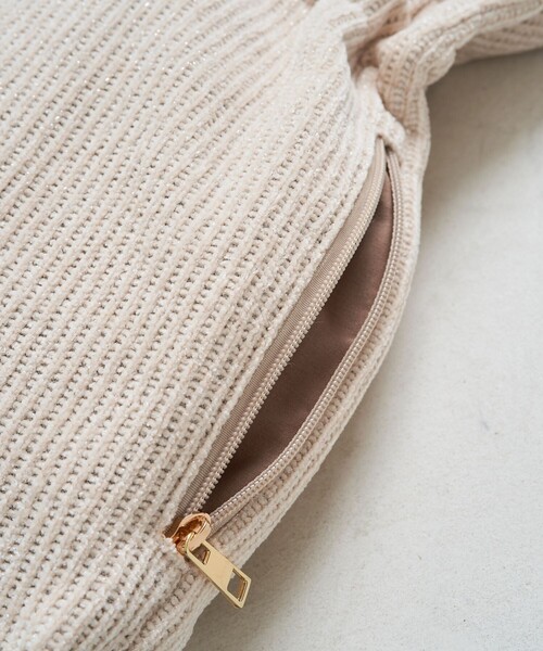 FREAK'S STORE（フリークスストア）の「限定展開　レザー ハンドル ラメ 巾着バッグ（トートバッグ・レディース・ナチュラル/グレー/ブラック・ONE SIZE）」の18枚目の写真