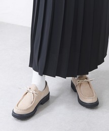 kilakila（キラキラ）の「チロリアンシューズ  レディース 厚底 マニッシュ レースアップ ローヒール（ローファー）」